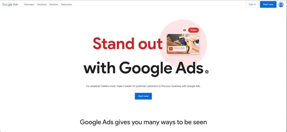 How to create the ads account step by step