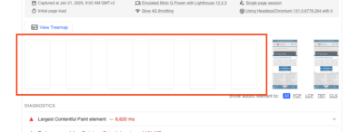 Magento page speed tips: blank screen in page speed insights report